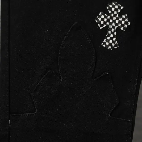 Replica Chrome Hearts Jeans For Men #1430777 $52.00 USD for Wholesale