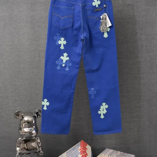 Replica Chrome Hearts Jeans For Men #1430782 $52.00 USD for Wholesale