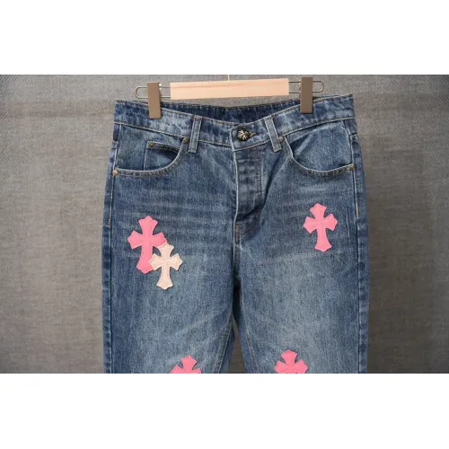 Replica Chrome Hearts Jeans For Men #1430789 $56.00 USD for Wholesale