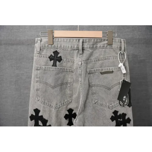 Replica Chrome Hearts Jeans For Men #1430799 $56.00 USD for Wholesale