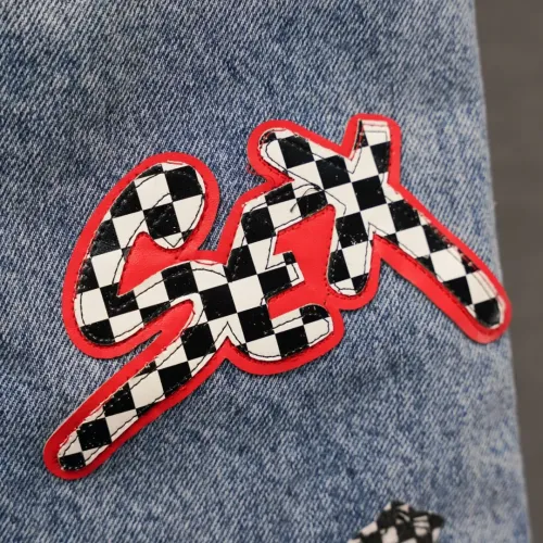 Replica Chrome Hearts Jeans For Men #1430812 $64.00 USD for Wholesale