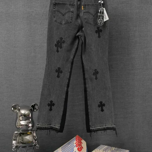 Replica Chrome Hearts Jeans For Men #1430814 $52.00 USD for Wholesale