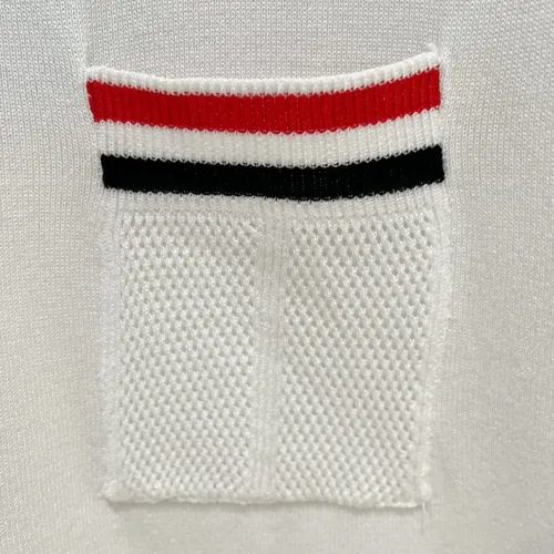 Replica Thom Browne TB T-Shirts Short Sleeved For Men #1430855 $56.00 USD for Wholesale