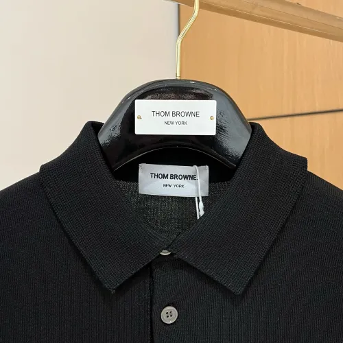 Replica Thom Browne TB T-Shirts Short Sleeved For Men #1430856 $56.00 USD for Wholesale