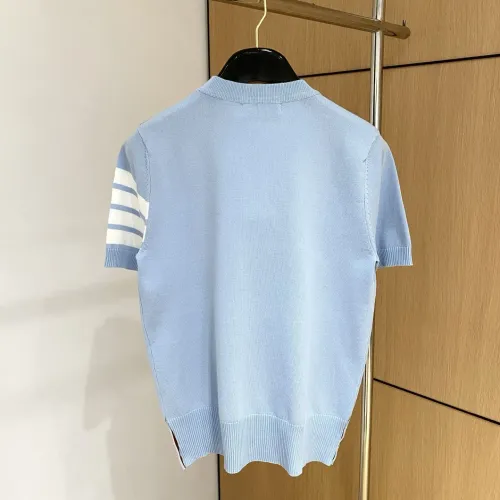Replica Thom Browne TB T-Shirts Short Sleeved For Men #1430875 $52.00 USD for Wholesale