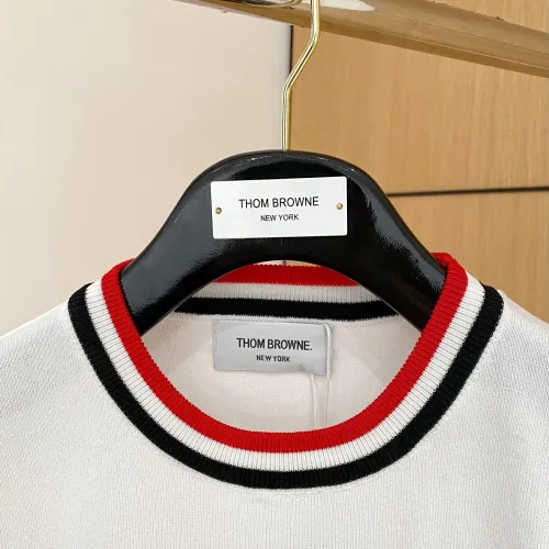 Replica Thom Browne TB T-Shirts Short Sleeved For Men #1430880 $52.00 USD for Wholesale