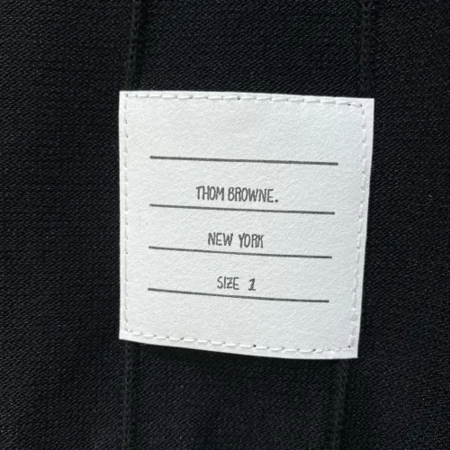 Replica Thom Browne TB T-Shirts Short Sleeved For Men #1430889 $52.00 USD for Wholesale