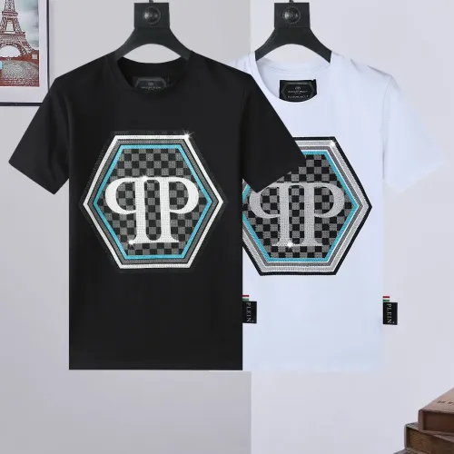 Replica Philipp Plein PP T-Shirts Short Sleeved For Men #1431051 $27.00 USD for Wholesale