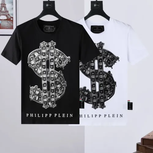Replica Philipp Plein PP T-Shirts Short Sleeved For Men #1431066 $27.00 USD for Wholesale