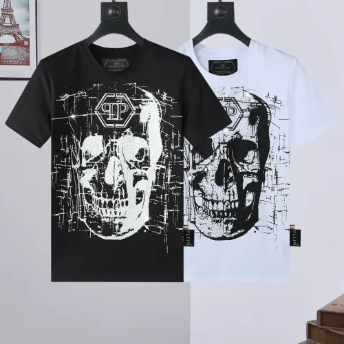 Replica Philipp Plein PP T-Shirts Short Sleeved For Men #1431074 $27.00 USD for Wholesale