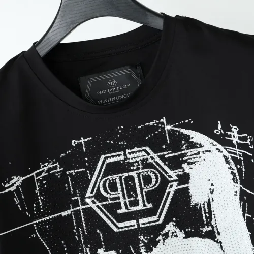 Replica Philipp Plein PP T-Shirts Short Sleeved For Men #1431075 $27.00 USD for Wholesale