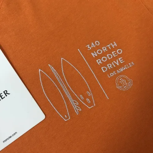 Replica Moncler T-Shirts Short Sleeved For Unisex #1431184 $34.00 USD for Wholesale