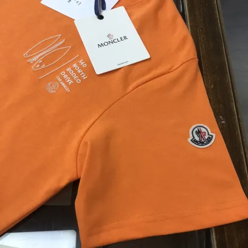 Replica Moncler T-Shirts Short Sleeved For Unisex #1431184 $34.00 USD for Wholesale