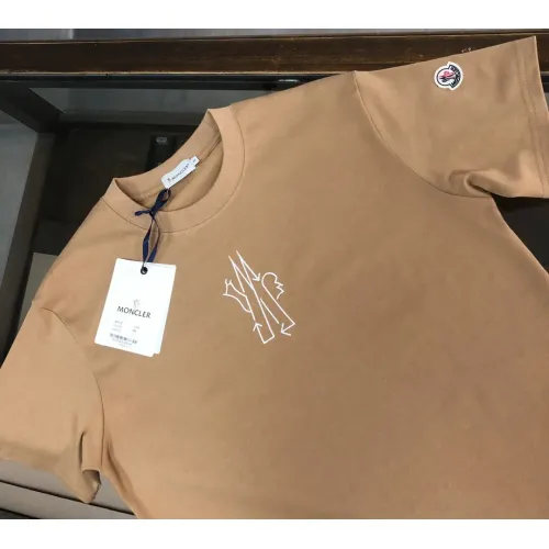 Replica Moncler T-Shirts Short Sleeved For Unisex #1431203 $34.00 USD for Wholesale