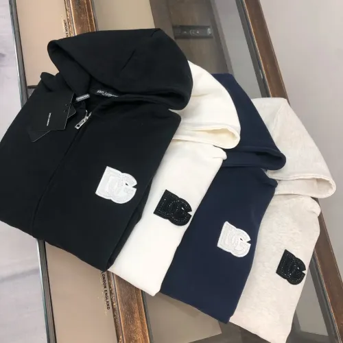 Replica Dolce & Gabbana D&G Hoodies Long Sleeved For Unisex #1431338 $48.00 USD for Wholesale