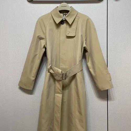 Burberry Trench Coat Long Sleeved For Women #1431463