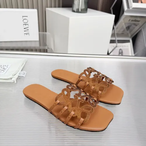 Replica LOEWE Slippers For Women #1431686 $85.00 USD for Wholesale