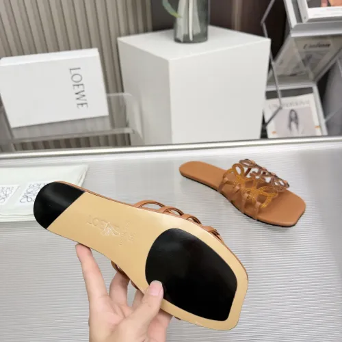 Replica LOEWE Slippers For Women #1431686 $85.00 USD for Wholesale