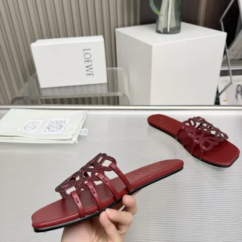 Replica LOEWE Slippers For Women #1431689 $85.00 USD for Wholesale