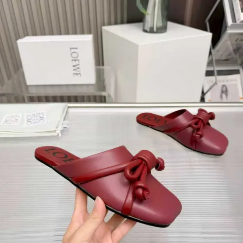 Replica LOEWE Slippers For Women #1431698 $98.00 USD for Wholesale