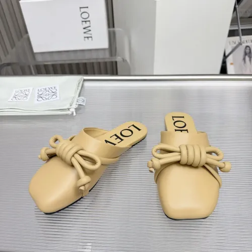 Replica LOEWE Slippers For Women #1431701 $98.00 USD for Wholesale