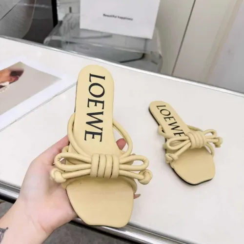 Replica LOEWE Slippers For Women #1431769 $76.00 USD for Wholesale