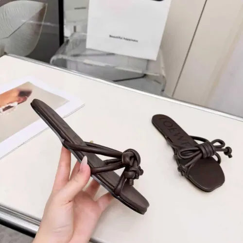 Replica LOEWE Slippers For Women #1431771 $76.00 USD for Wholesale