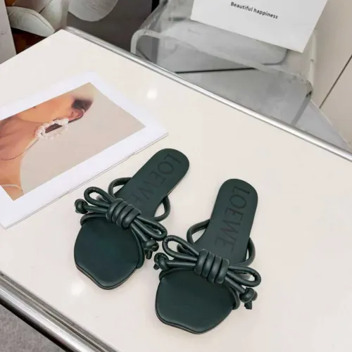 Replica LOEWE Slippers For Women #1431772 $76.00 USD for Wholesale