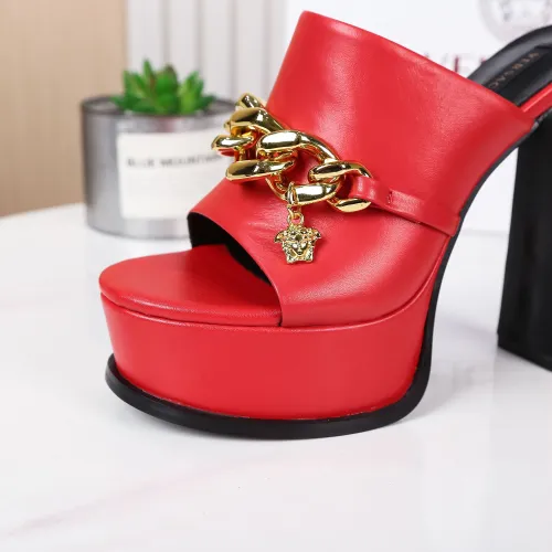 Replica Versace Slippers For Women #1431918 $118.00 USD for Wholesale