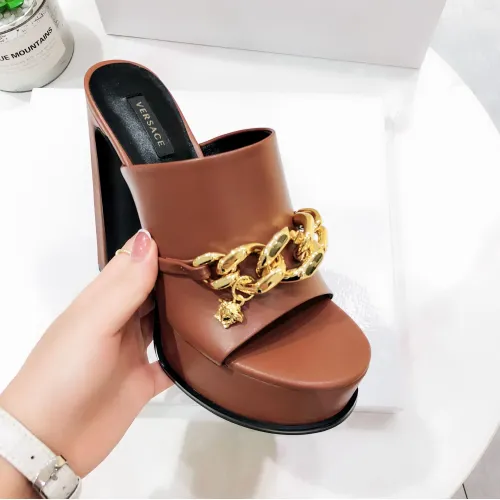 Replica Versace Slippers For Women #1431920 $118.00 USD for Wholesale