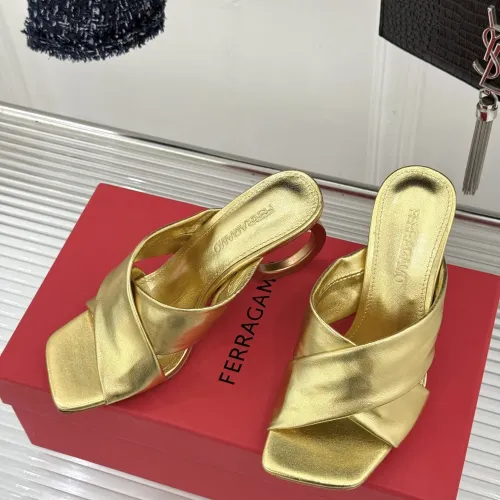 Replica Salvatore Ferragamo Slippers For Women #1431947 $108.00 USD for Wholesale