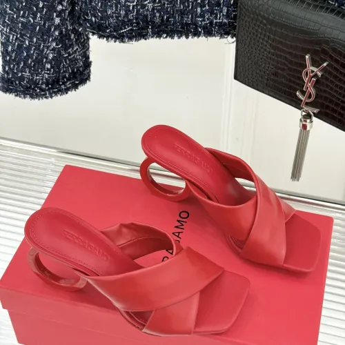 Replica Salvatore Ferragamo Slippers For Women #1431948 $108.00 USD for Wholesale