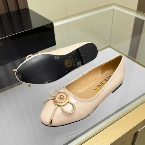 Replica Versace Flat Shoes For Women #1432019 $82.00 USD for Wholesale