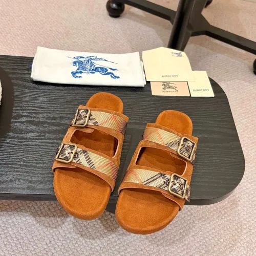 Replica Burberry Slippers For Men #1432102 $98.00 USD for Wholesale