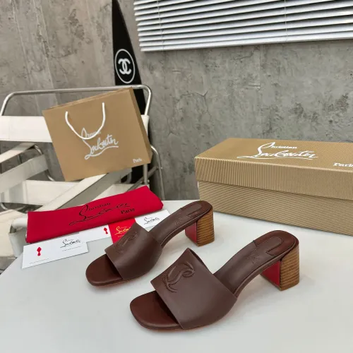 Christian Louboutin CL Slippers For Women #1432222