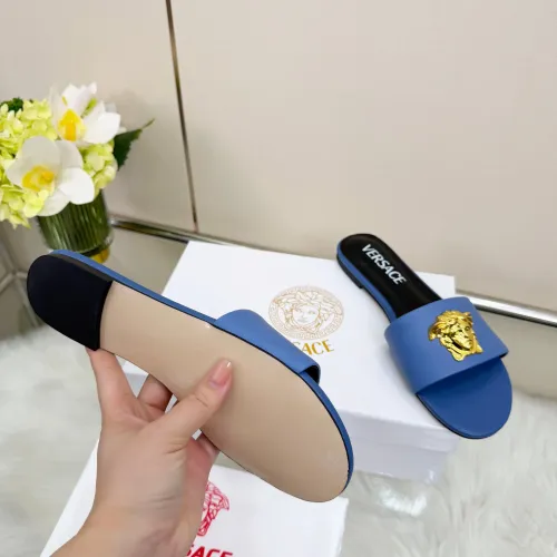 Replica Versace Slippers For Women #1432226 $82.00 USD for Wholesale