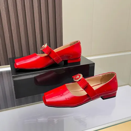 Replica Versace Flat Shoes For Women #1432231 $82.00 USD for Wholesale