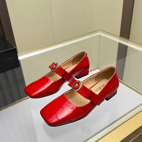 Versace Flat Shoes For Women #1432232, $82.00 USD, [ITEM#1432232], Versace Flat Shoes