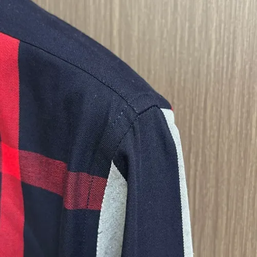Replica Burberry Shirts Long Sleeved For Men #1432618 $60.00 USD for Wholesale