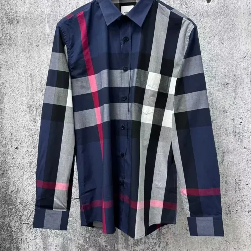 Burberry Shirts Long Sleeved For Men #1432628