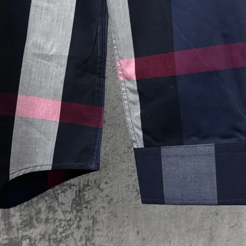 Replica Burberry Shirts Long Sleeved For Men #1432628 $60.00 USD for Wholesale