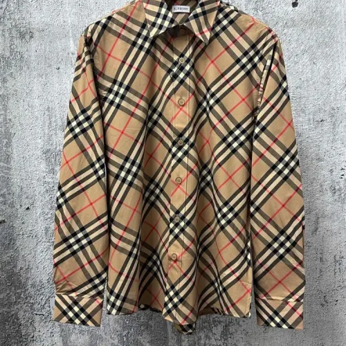 Burberry Shirts Long Sleeved For Men #1432641