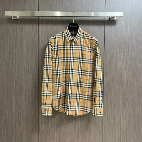 Burberry Shirts Long Sleeved For Men #1432644
