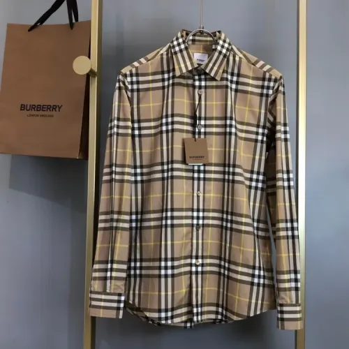 Burberry Shirts Long Sleeved For Men #1432645