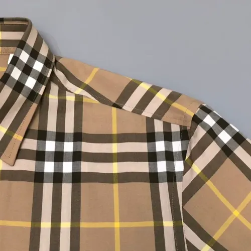 Replica Burberry Shirts Long Sleeved For Men #1432645 $72.00 USD for Wholesale
