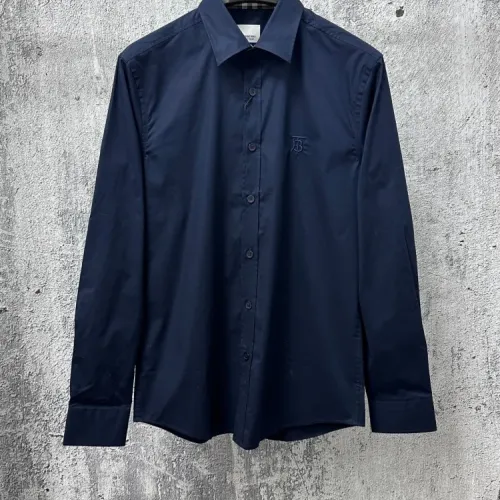 Burberry Shirts Long Sleeved For Men #1432653