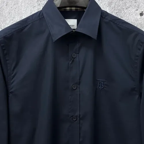 Replica Burberry Shirts Long Sleeved For Men #1432653 $72.00 USD for Wholesale