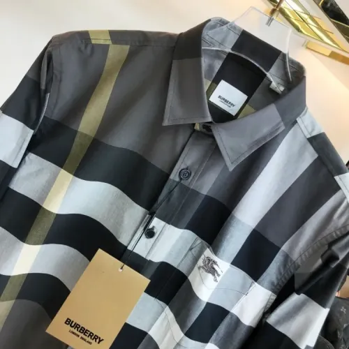 Replica Burberry Shirts Long Sleeved For Men #1432669 $64.00 USD for Wholesale
