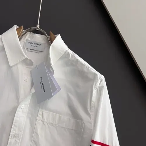 Replica Thom Browne TB Shirts Long Sleeved For Men #1432686 $64.00 USD for Wholesale