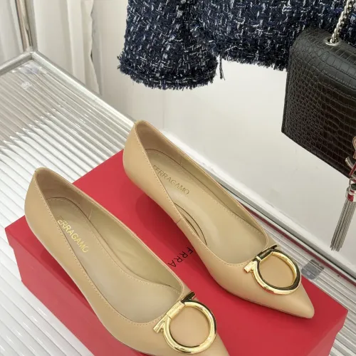 Replica Salvatore Ferragamo High-Heeled Shoes For Women #1432732 $108.00 USD for Wholesale